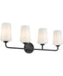 Celino 4-Light Bath & Vanity Black