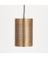 Shaka 1-Light Mini Pendant Weathered Brass