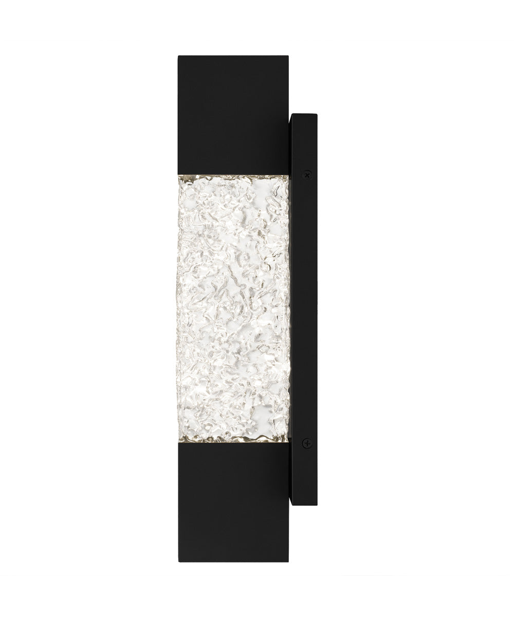 Solace Medium Outdoor Wall Light  Coastal Armour Aluminum Matte Black