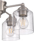 4-Light Accessory Brushed Polished Nickel