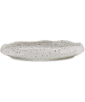 Stardust Ripple Indoor-Outdoor White Bowl