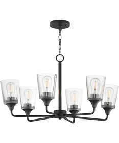 Hudson 6-Light Chandelier Black