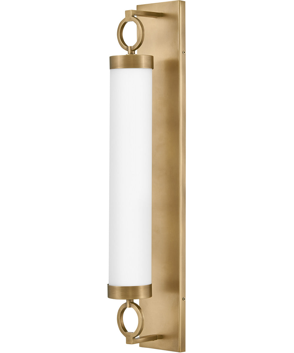 Baylor LED-Light Large LED Vanity in Heritage Brass