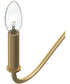 Ilia 5-Light Chandelier Brushed Gold