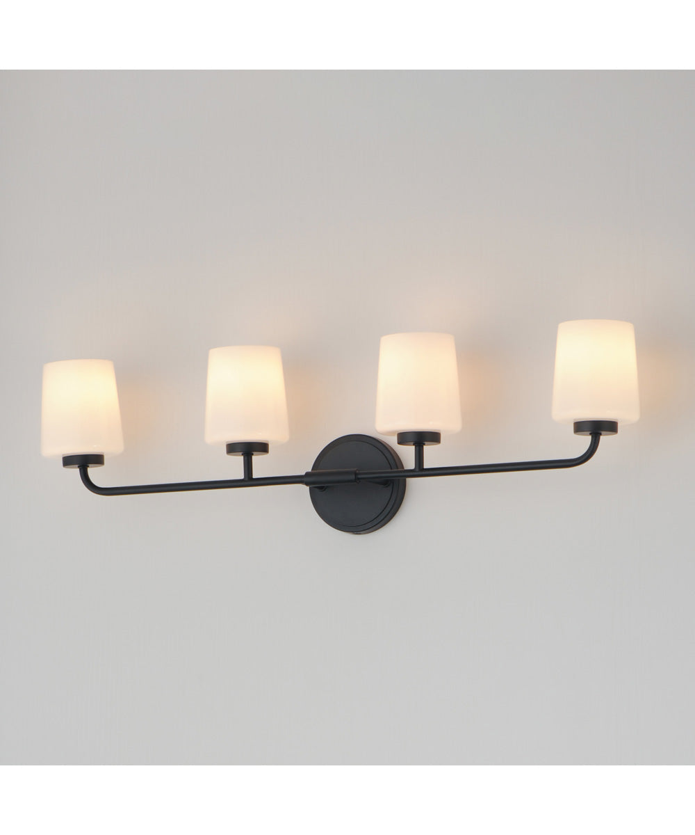 Durham 4-Light Bath Vanity Black