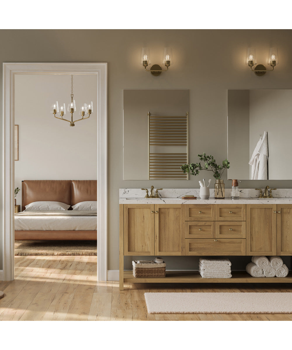 Celino 2-Light Bath & Vanity Champagne Bronze