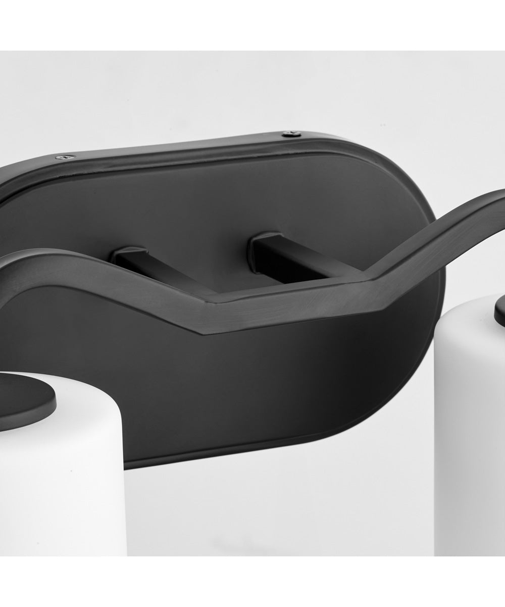 Rutherford 2-light Bath Vanity Light Matte Black