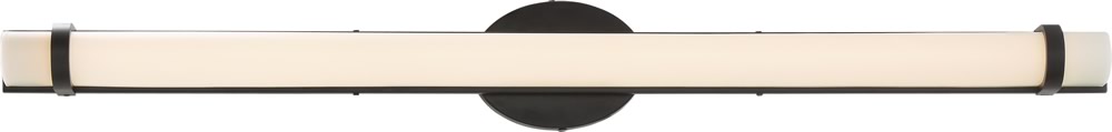 36"W Slice 1-Light LED Vanity & Wall Aged Bronze