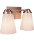 Zane 2-Light Lighting Premium Bronze