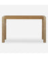 Bentley Grasscloth Console Table