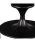 Flight Textured Black Accent Table