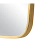 22x34" Wall Mirror with Gold Leaf