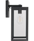 Harris 1-Light Outdoor Lighting Textured Black