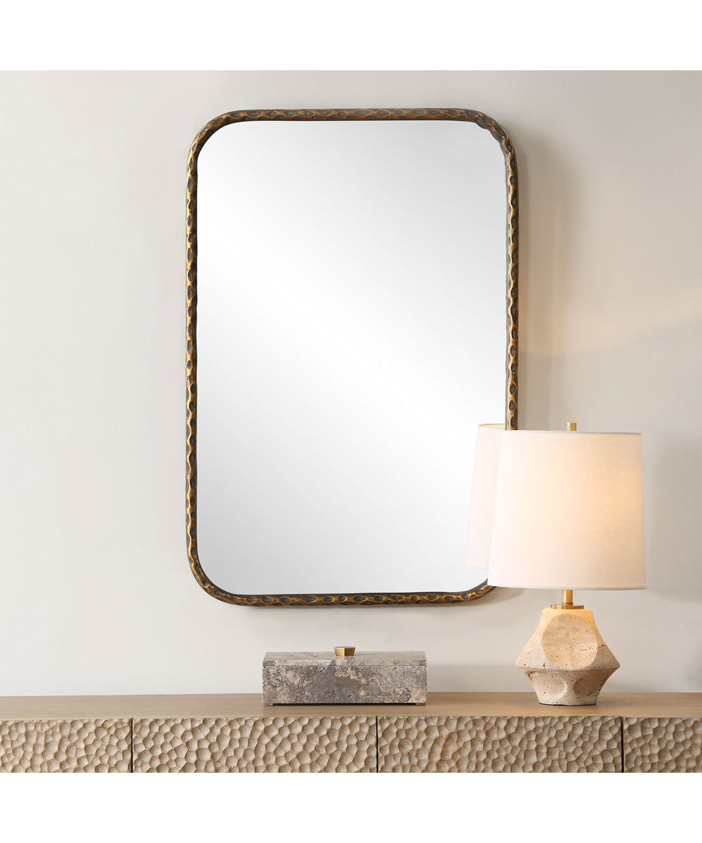 A Little Knotty Bronze Vanity Mirror