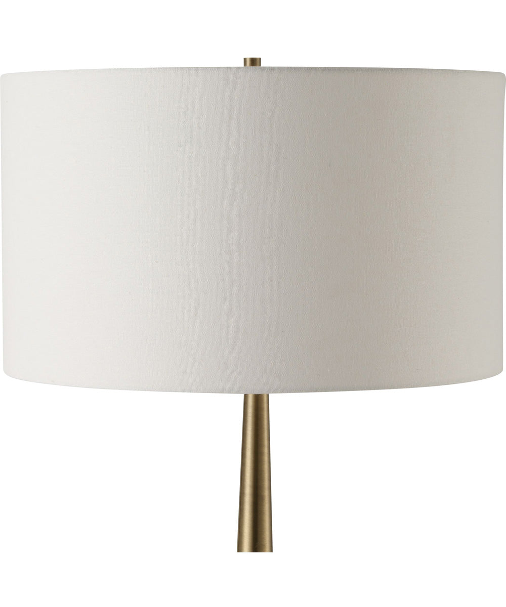 Faro White Marble Floor Lamp