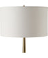 Faro White Marble Floor Lamp