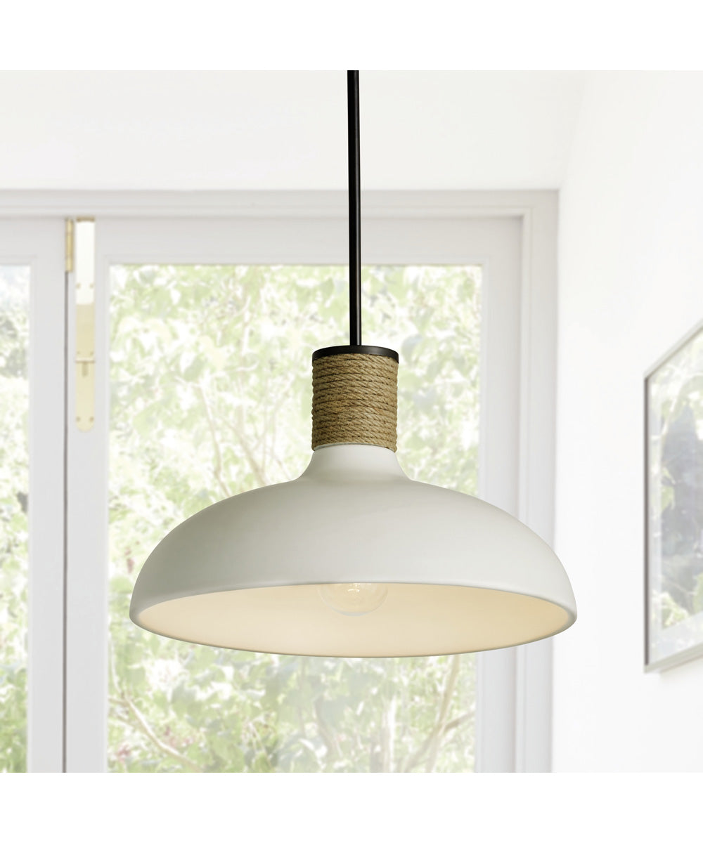 Destin 1-Light Pendant Dark Pewter