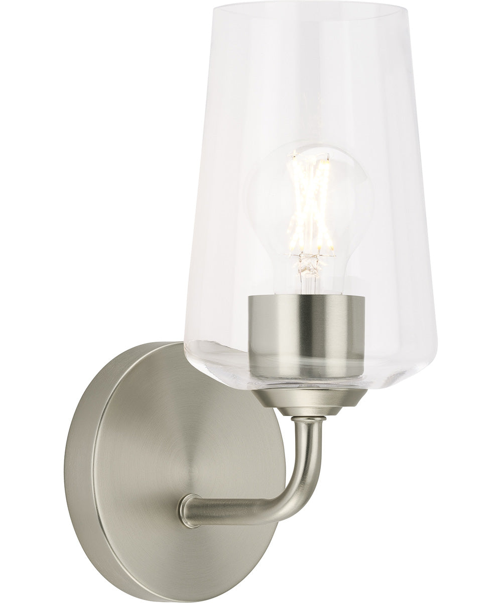 Celino 1-Light Wall Sconce Brushed Nickel