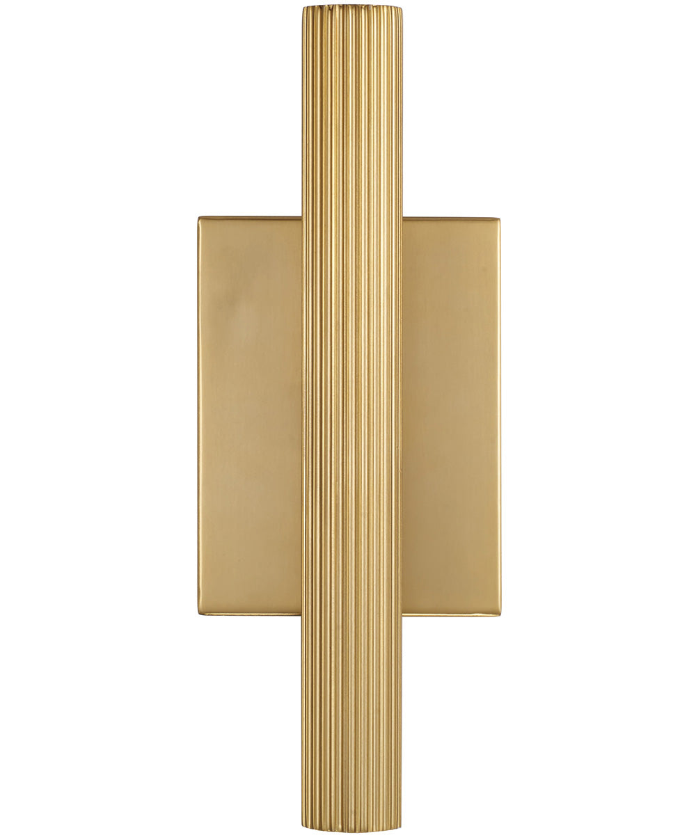 Ian 2-Light Sconce Aged Brass