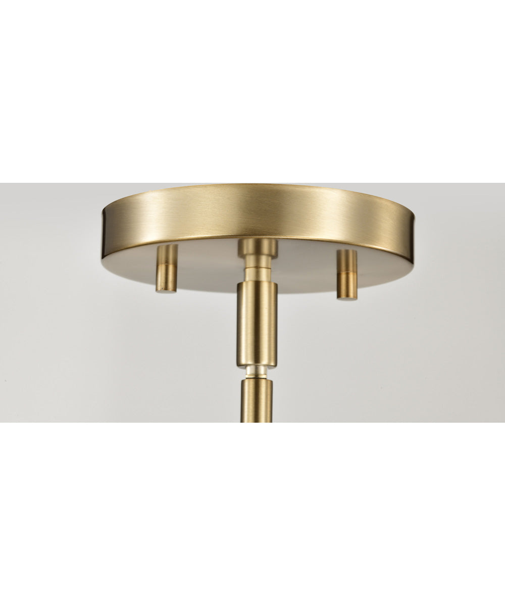 Yorktown 1-Light Pendant Burnished Brass