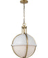 Lincoln 1-Light Pendant Matte White