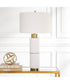 Ruse Whitewashed Table Lamp