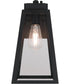 Sorano 1-Light Outdoor Lighting Textured Black