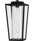 Jett Large 1-light Outdoor Pendant Light  Coastal Armour Aluminum Matte Black