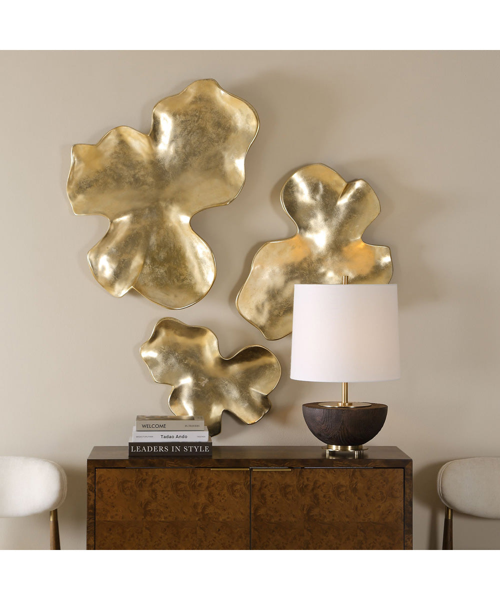 Lumina Gold Wall Decor, Set of 3