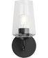 Celino 1-Light Wall Sconce Black