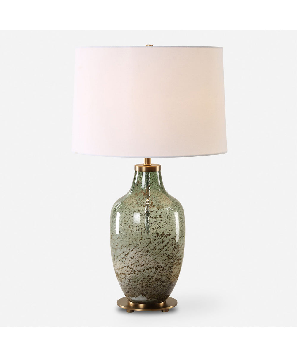 Chianti Olive Glass Table Lamp