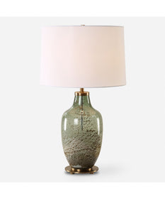Chianti Olive Glass Table Lamp