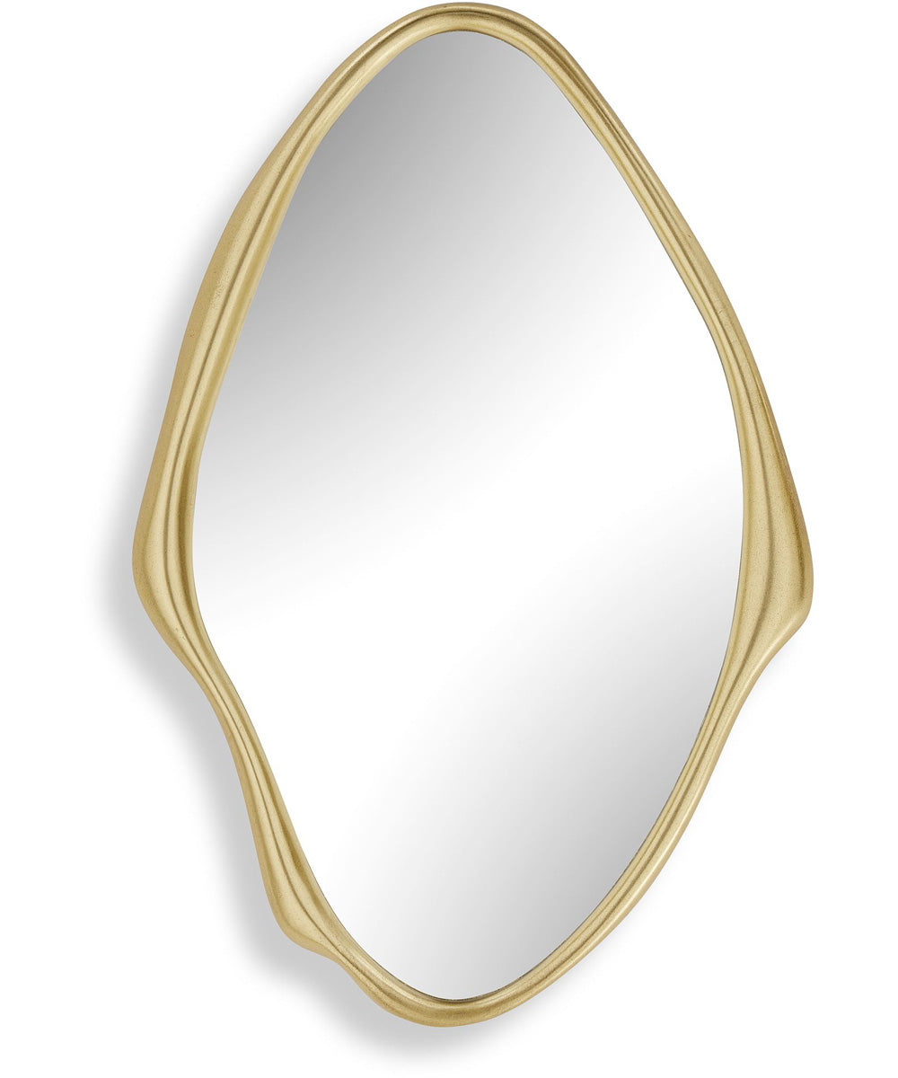 Aster Abstract Gold Mirror