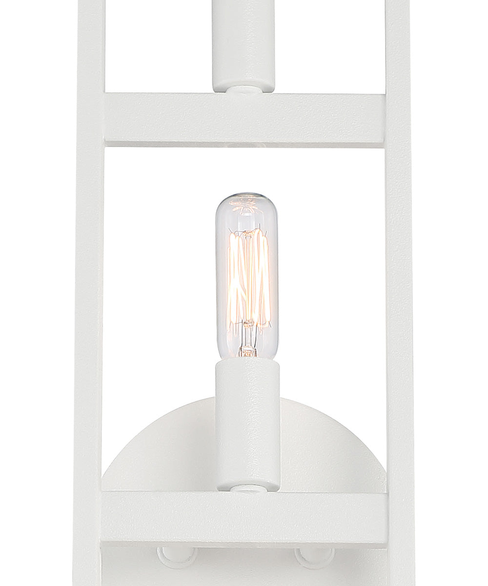 Carousel 3 Light Wall Sconce Matte White