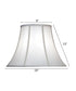 9x18x13 Off White Silk Shantung Bell Softback Lampshade