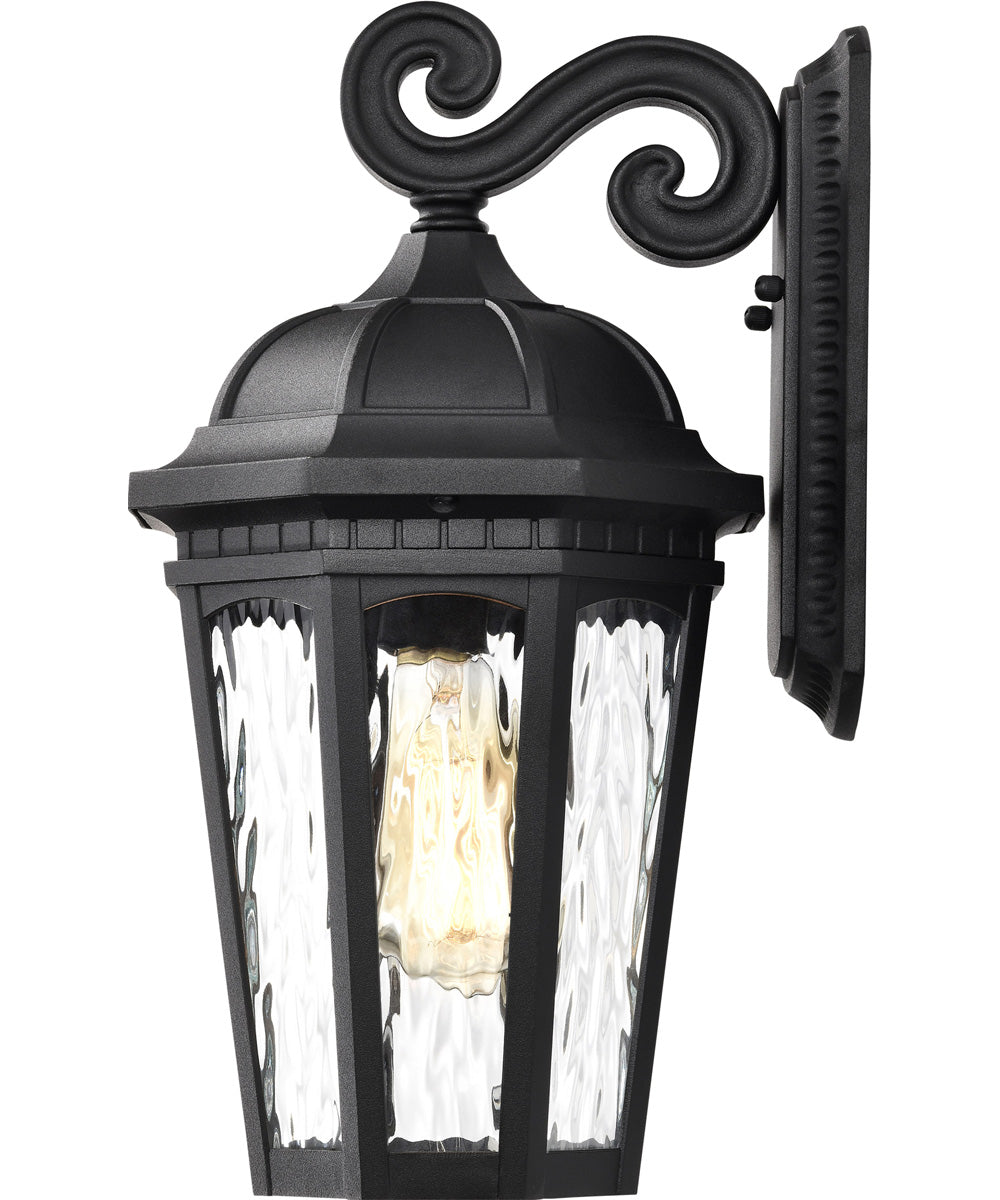 East River 1-Light Outdoor Matte Black