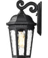 East River 1-Light Outdoor Matte Black