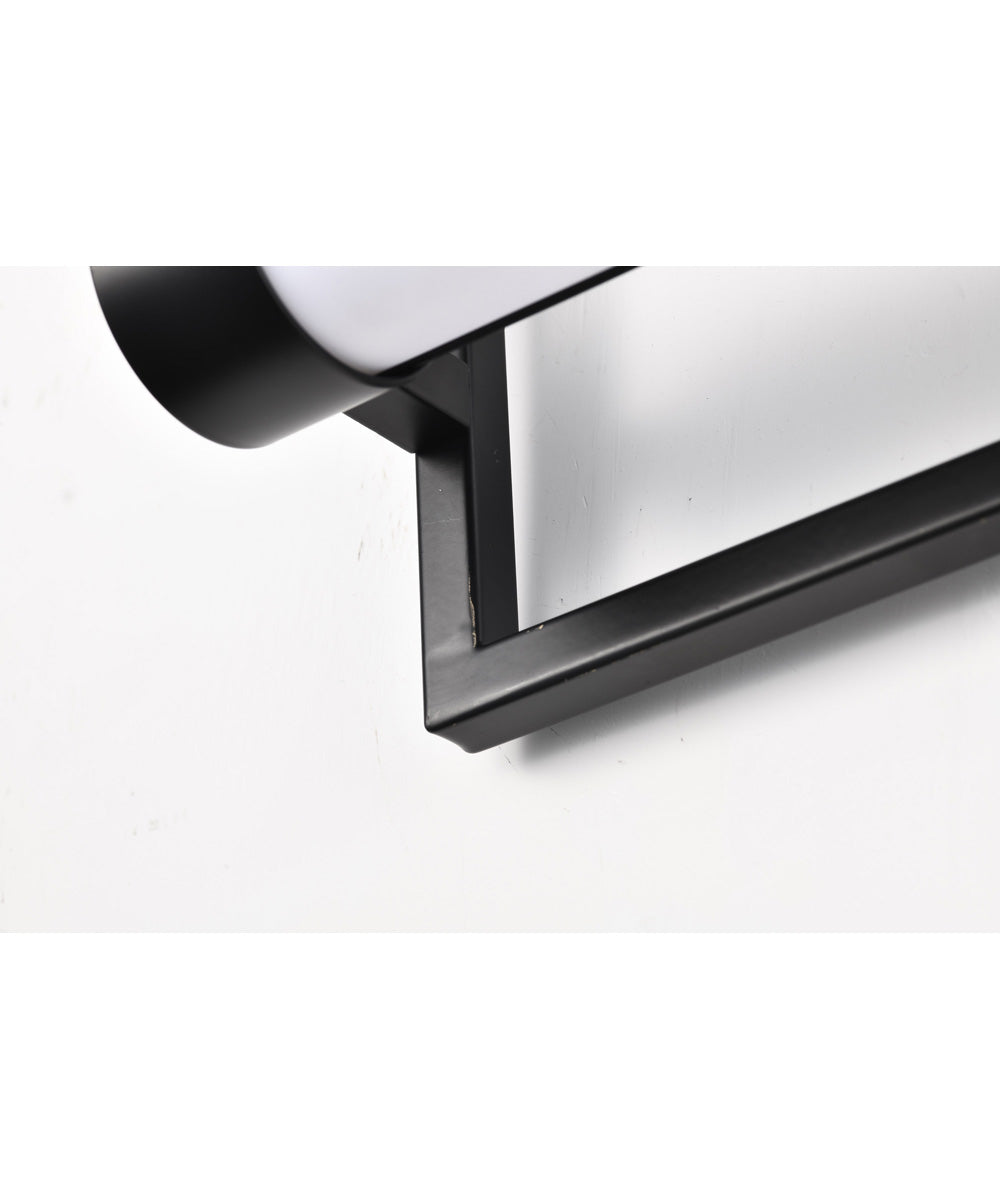 Canal  Vanity & Wall Matte Black