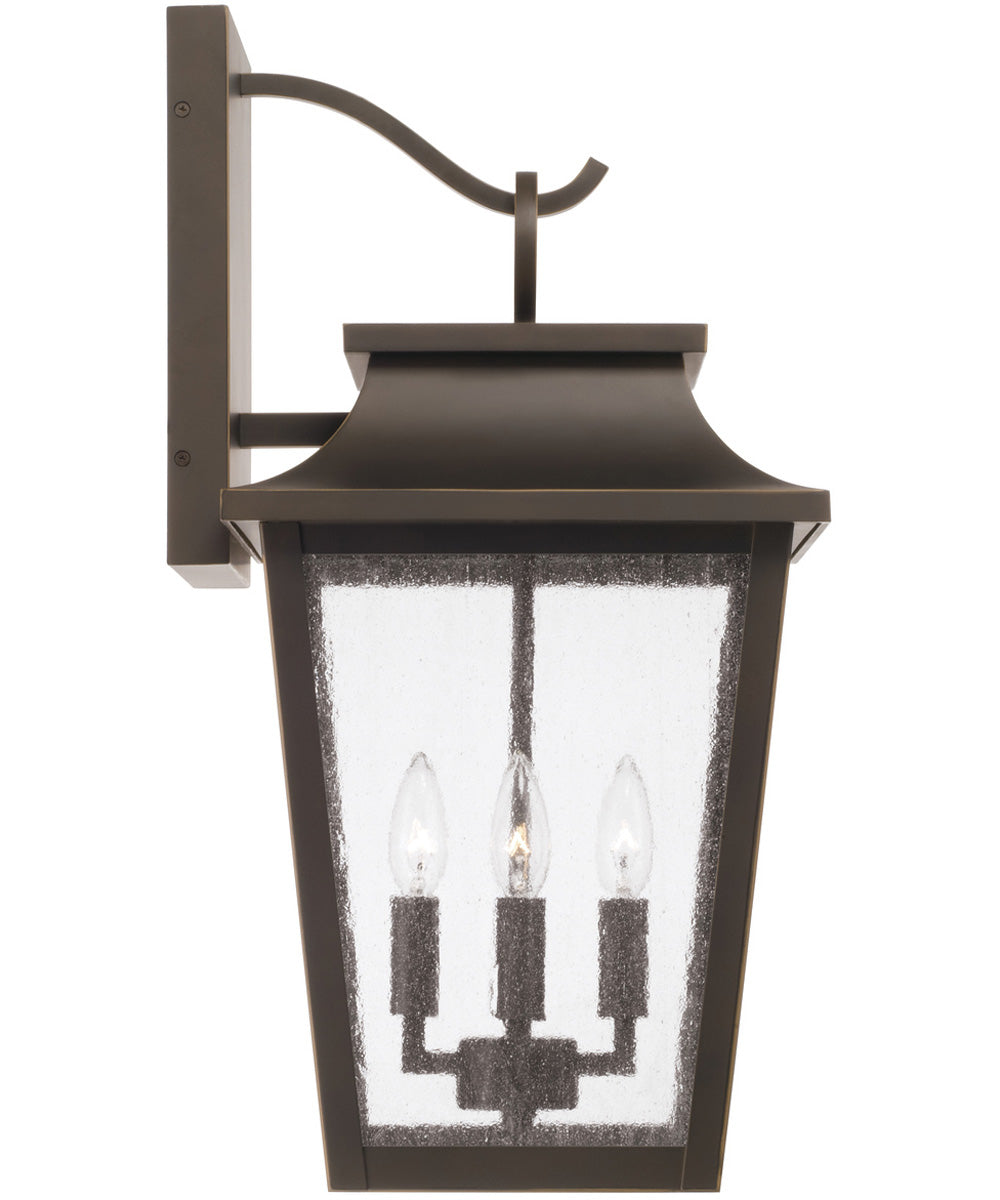 Chandler 4-Light Outdoor Wall-Lantern Oiled Bronze