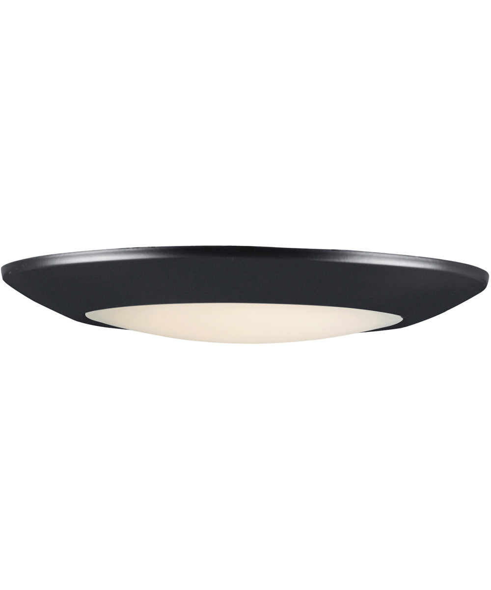 Diverse 11 inch LED Flush Mount 3000K Black