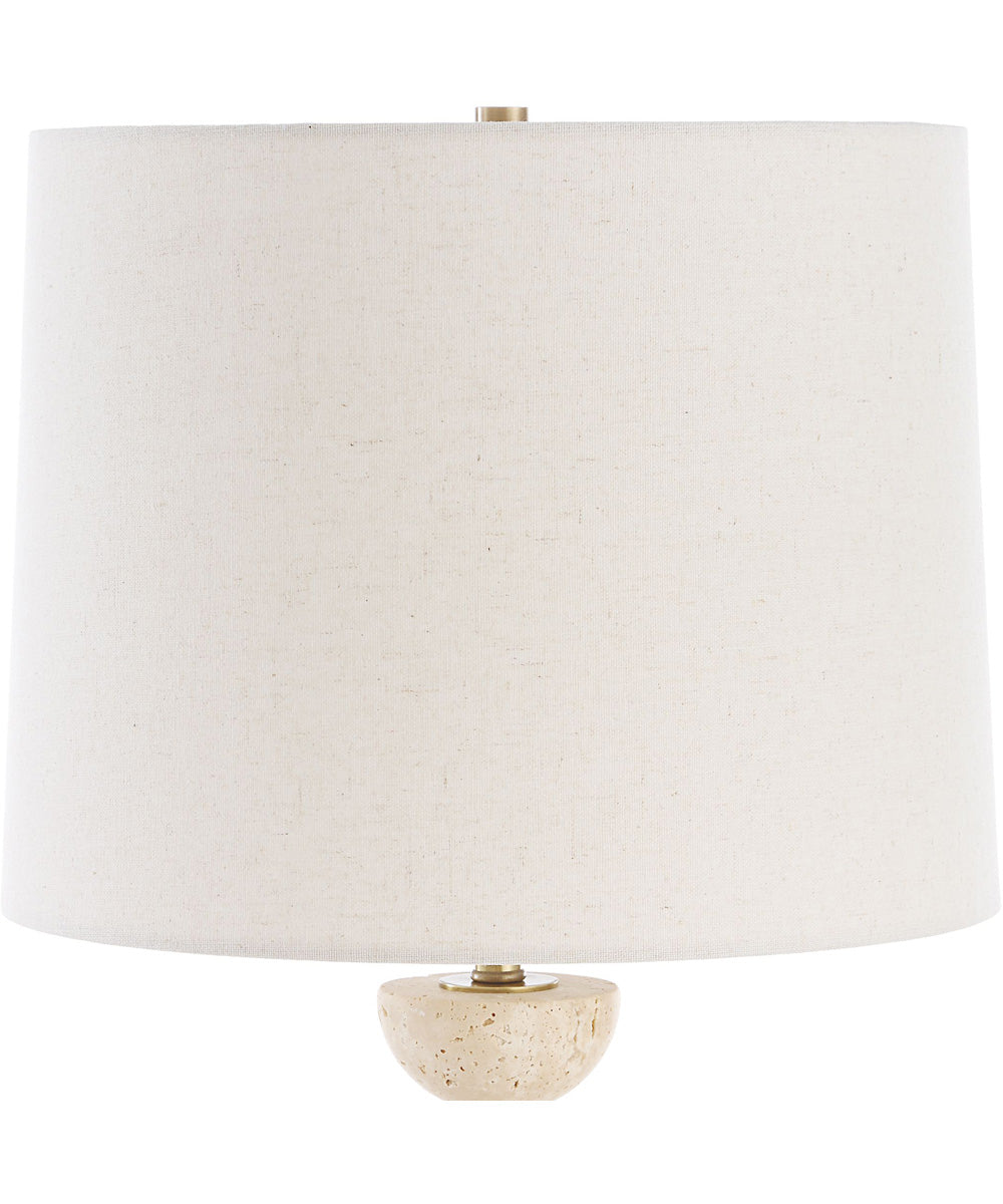 Hemisphere Brass Buffet Lamp