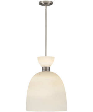 Tallulah 1-Light Medium Pendant in Polished Nickel