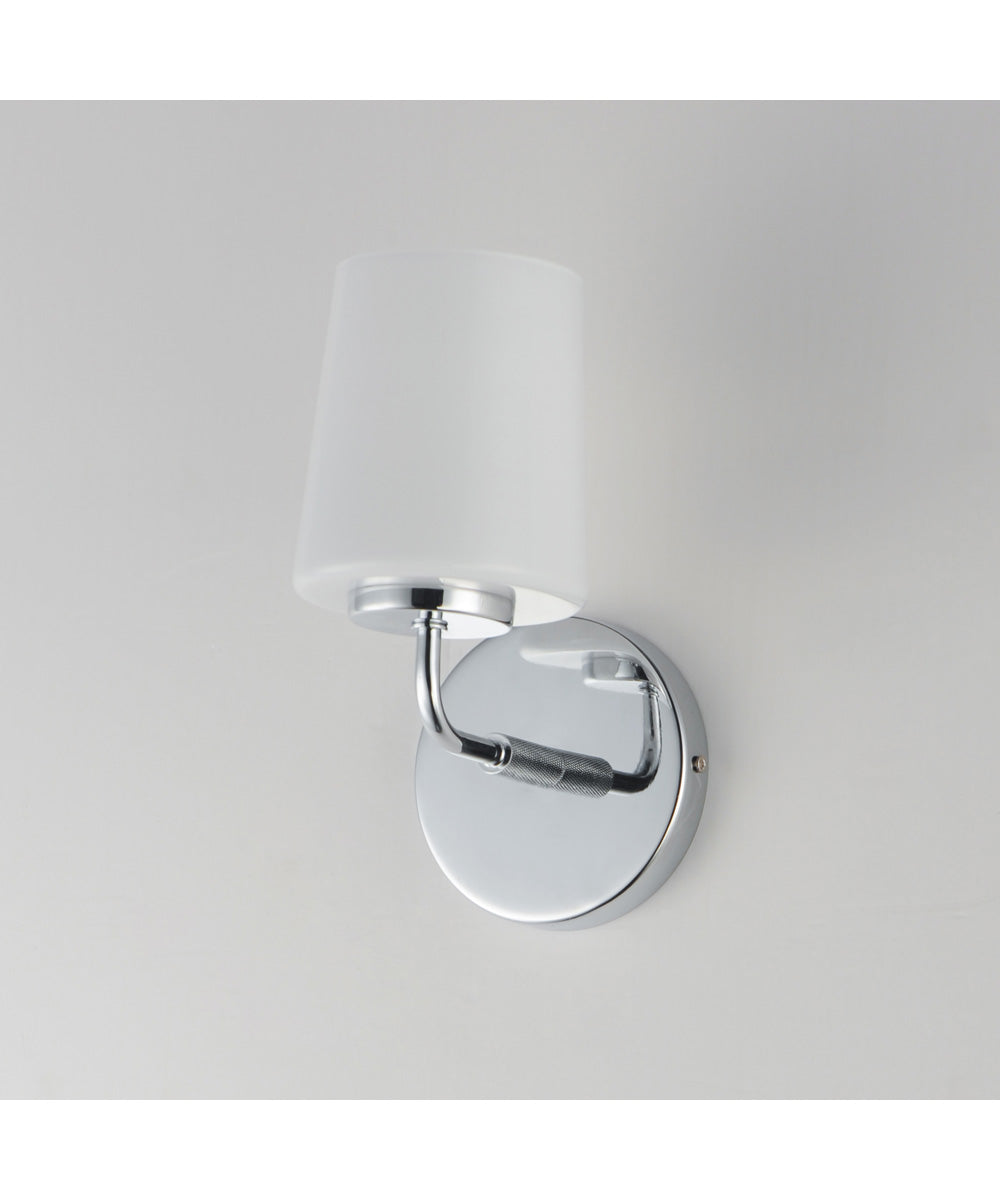 Durham 1-Light Wall Sconce Polished Chrome