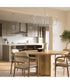 Reines 6-Light Large Chandelier Brushed Nickel