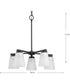 Tanner 5-Light Chandelier Matte Black