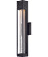 Vapor 1-Light Medium Wall Mount Lantern in Black