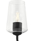 Celino 3-Light Chandelier Black