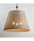 Baja 24 inch Single Pendant Natural Aged Brass