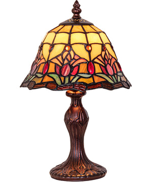 13" High Colonial Tulip Mini Lamp