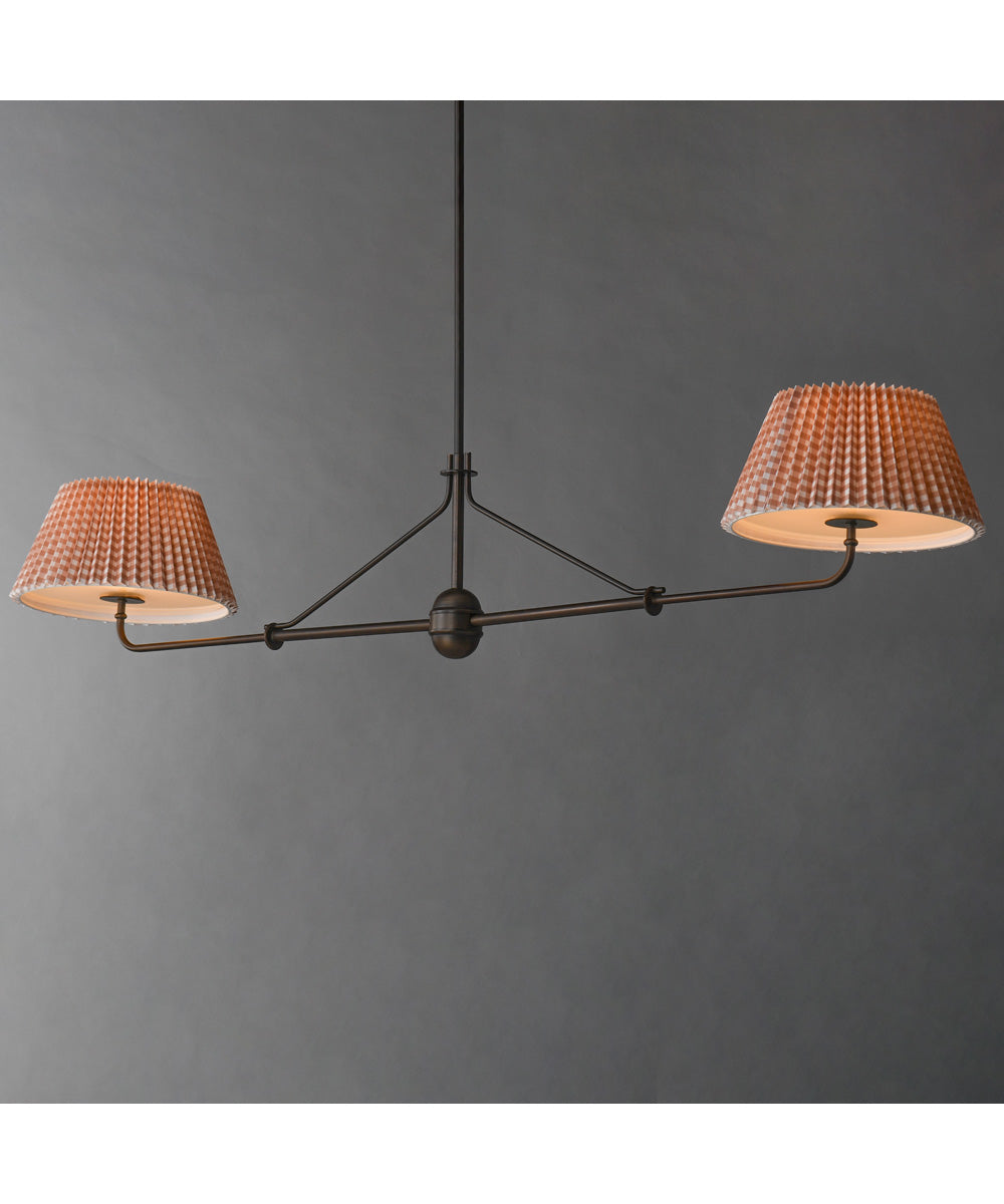 Dunbridge 2-Light Pendant Antique Bronze